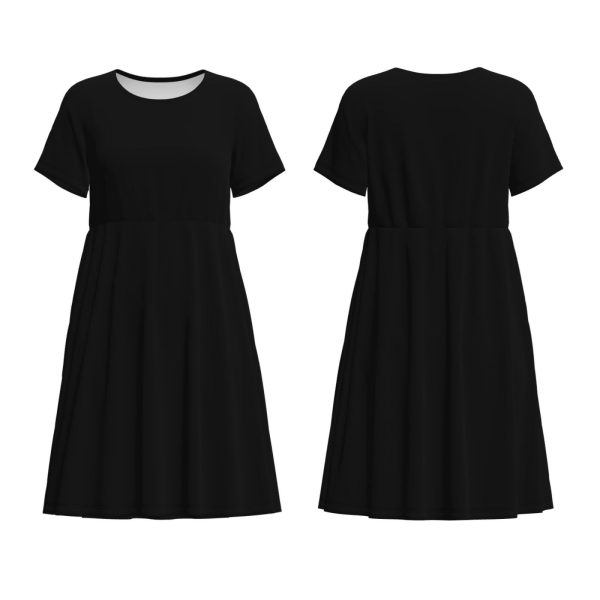 Women's Short Sleeve Dress - Image 4