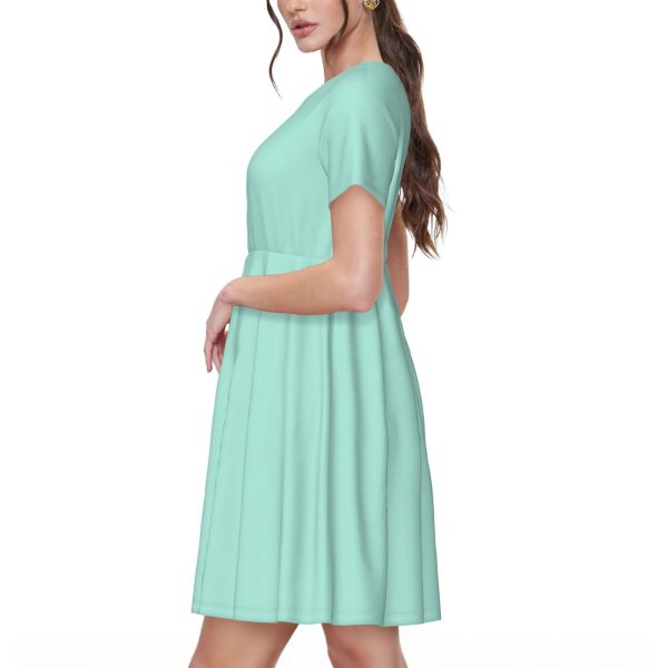 Women's Short Sleeve Dress - Image 2