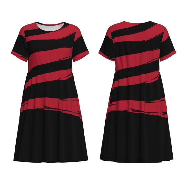 Women's Short Sleeve Dress - Image 4