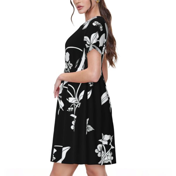 Women's Short Sleeve Dress - Image 2