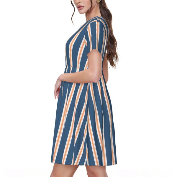 Women's Short Sleeve Dress - Image 2