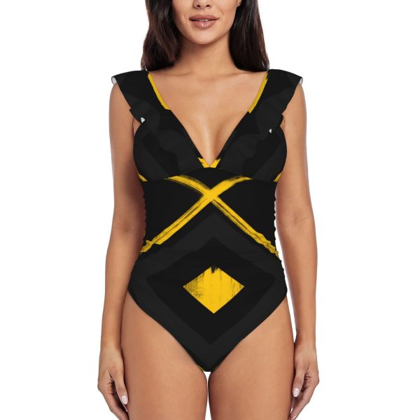 Women's Ruffle One Piece Swimsuit