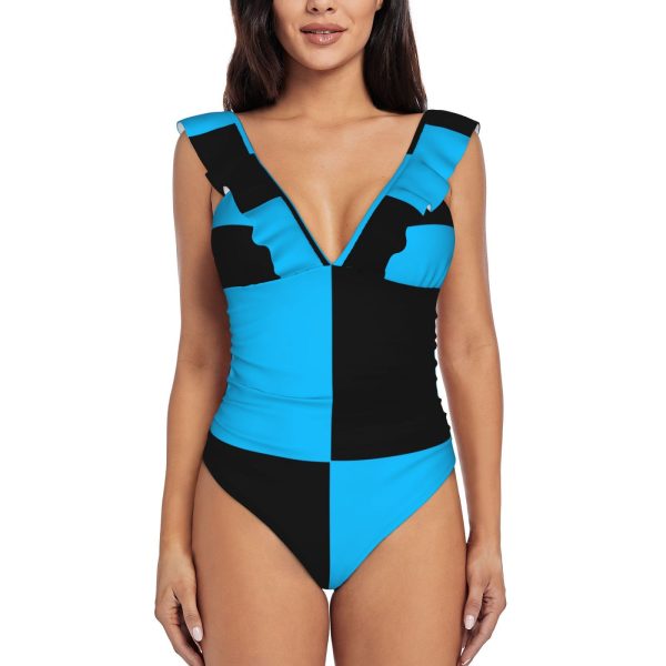 Women's Ruffle One Piece Swimsuit