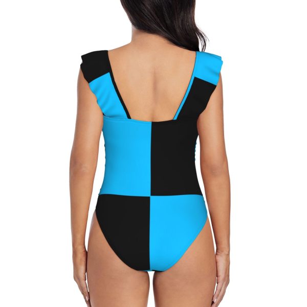 Women's Ruffle One Piece Swimsuit - Image 5